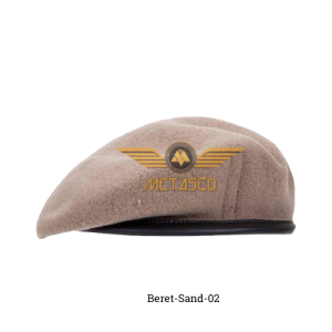 Beige Beret Cap Army