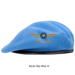 Beret Cap In Sky Blue
